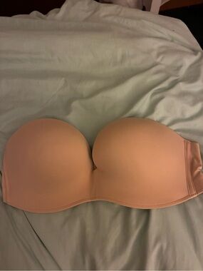 Strapless Nude Push-Up Bra